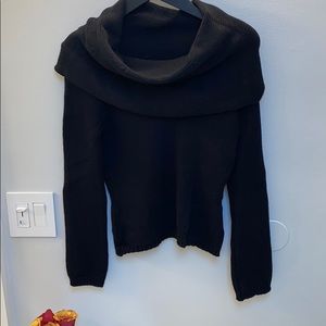 Rosetta Getty wide neck / off the shoulder sweater